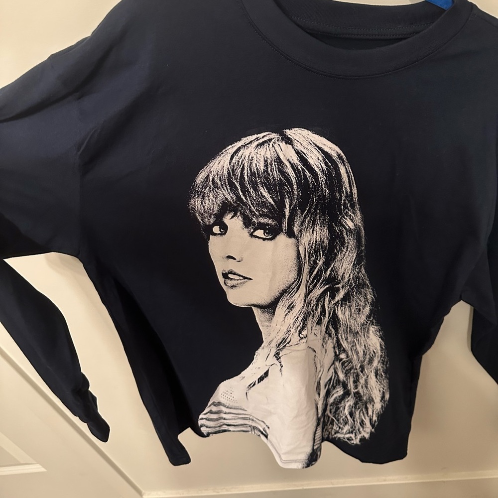 Brand new never worn and never washed Taylor Swift Eras Navy Long Sleeve Shirt